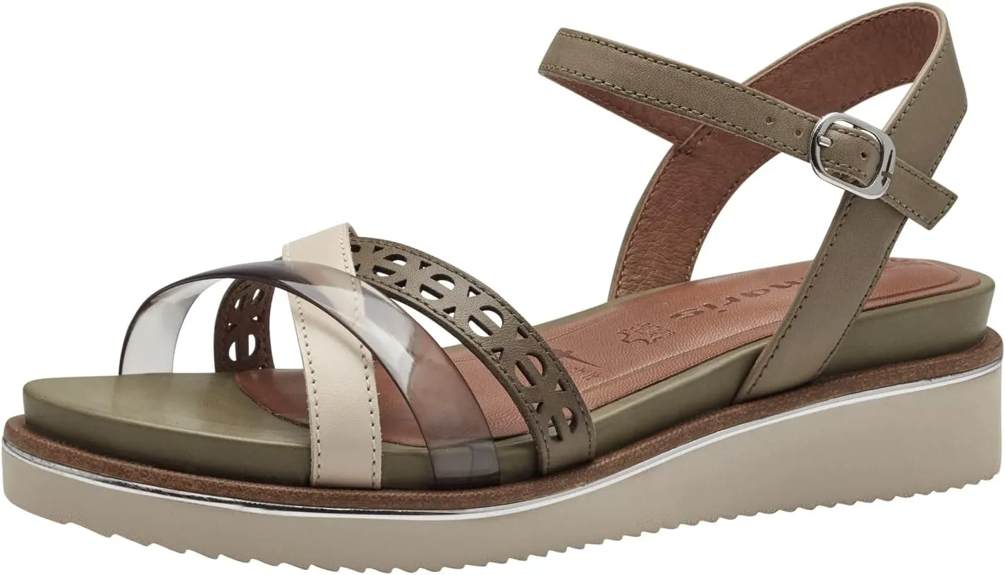Tamaris Women's Ankle Strap Flat Sandal
