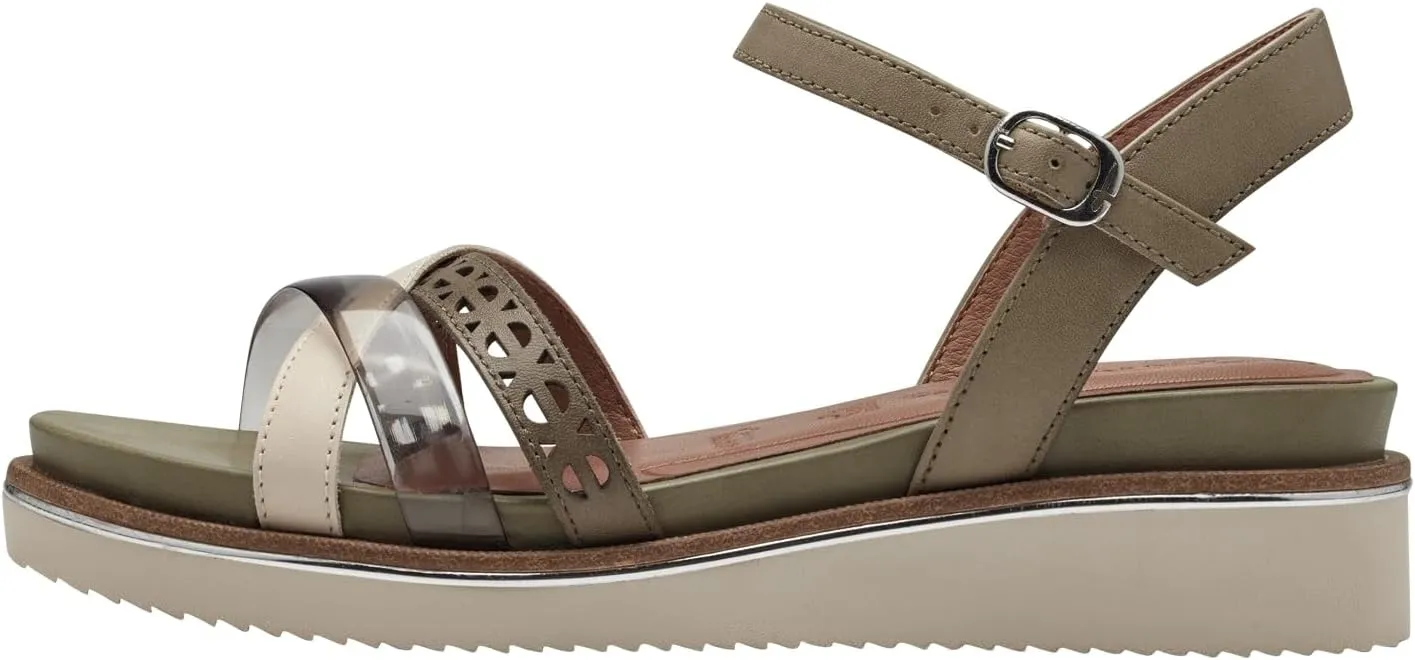 Tamaris Women's Ankle Strap Flat Sandal