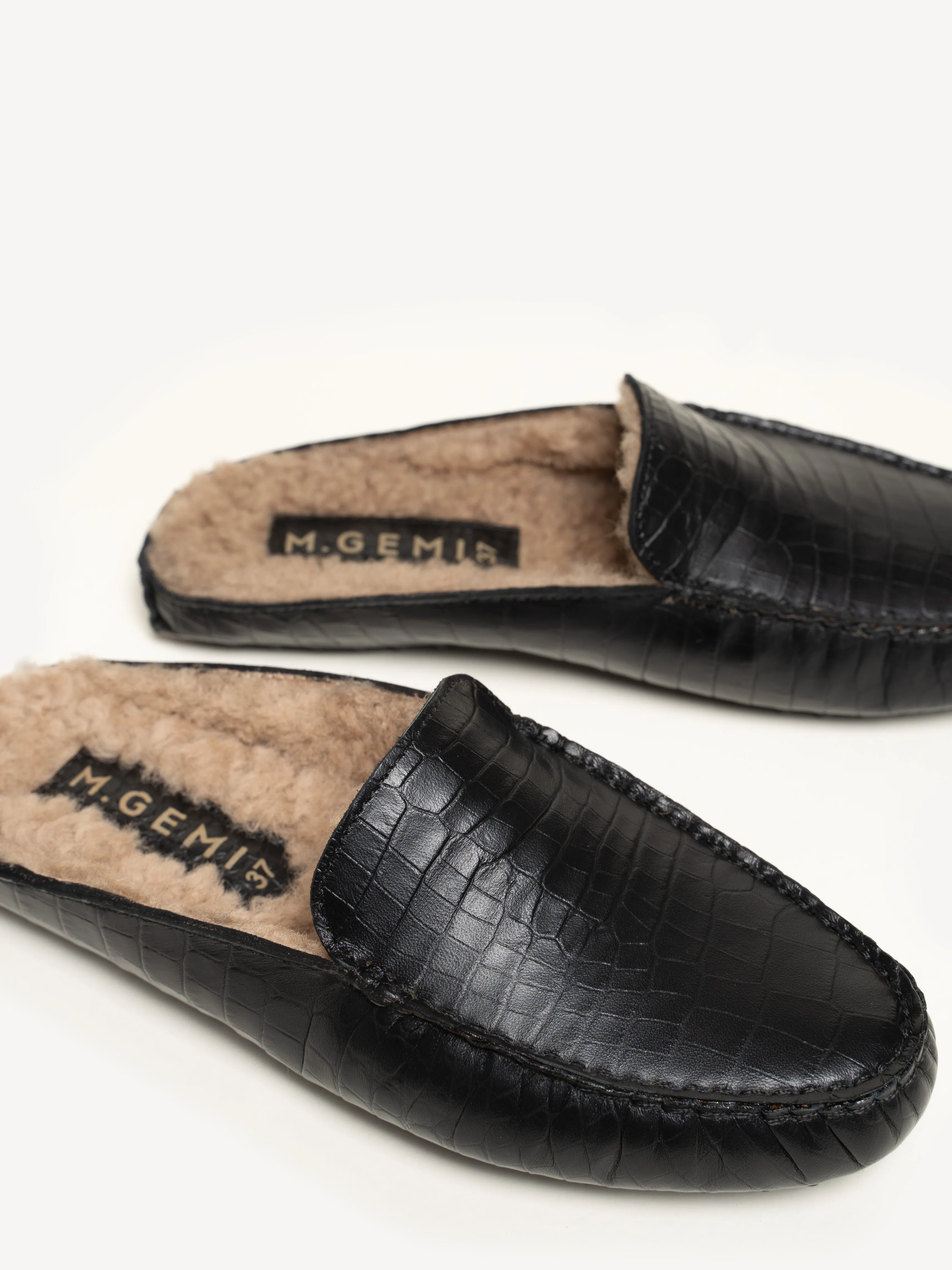 The Felize Shearling Mule