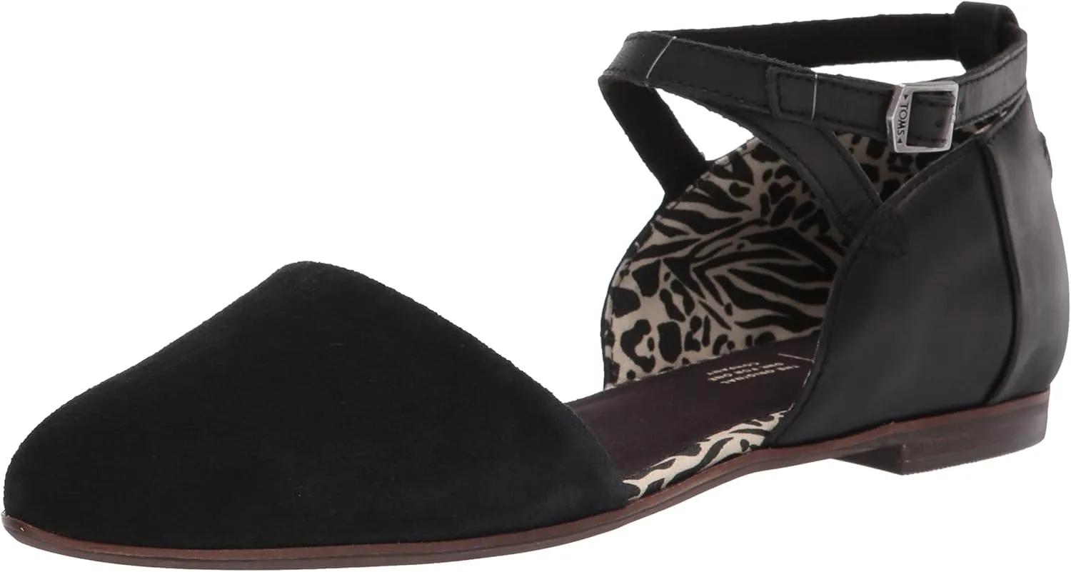 TOMS Womens Julie Ankle Strap - Beige