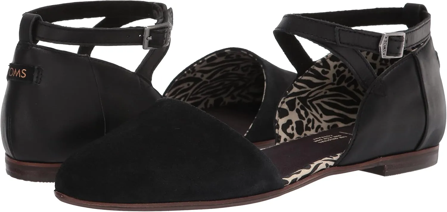 TOMS Womens Julie Ankle Strap - Beige