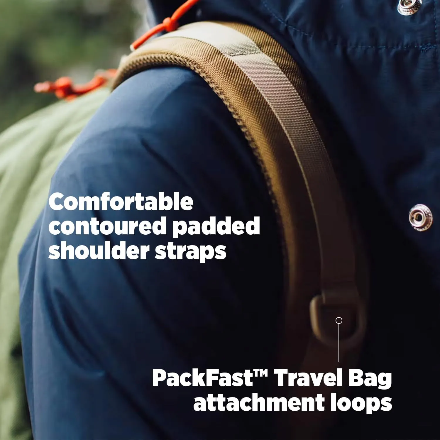 Topo Designs Daypack Classic, Bone White/Black, 21 Liters