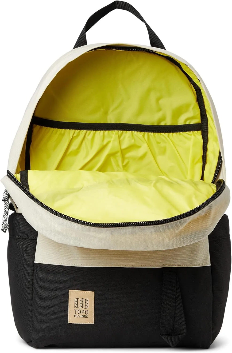 Topo Designs Daypack Classic, Bone White/Black, One Size