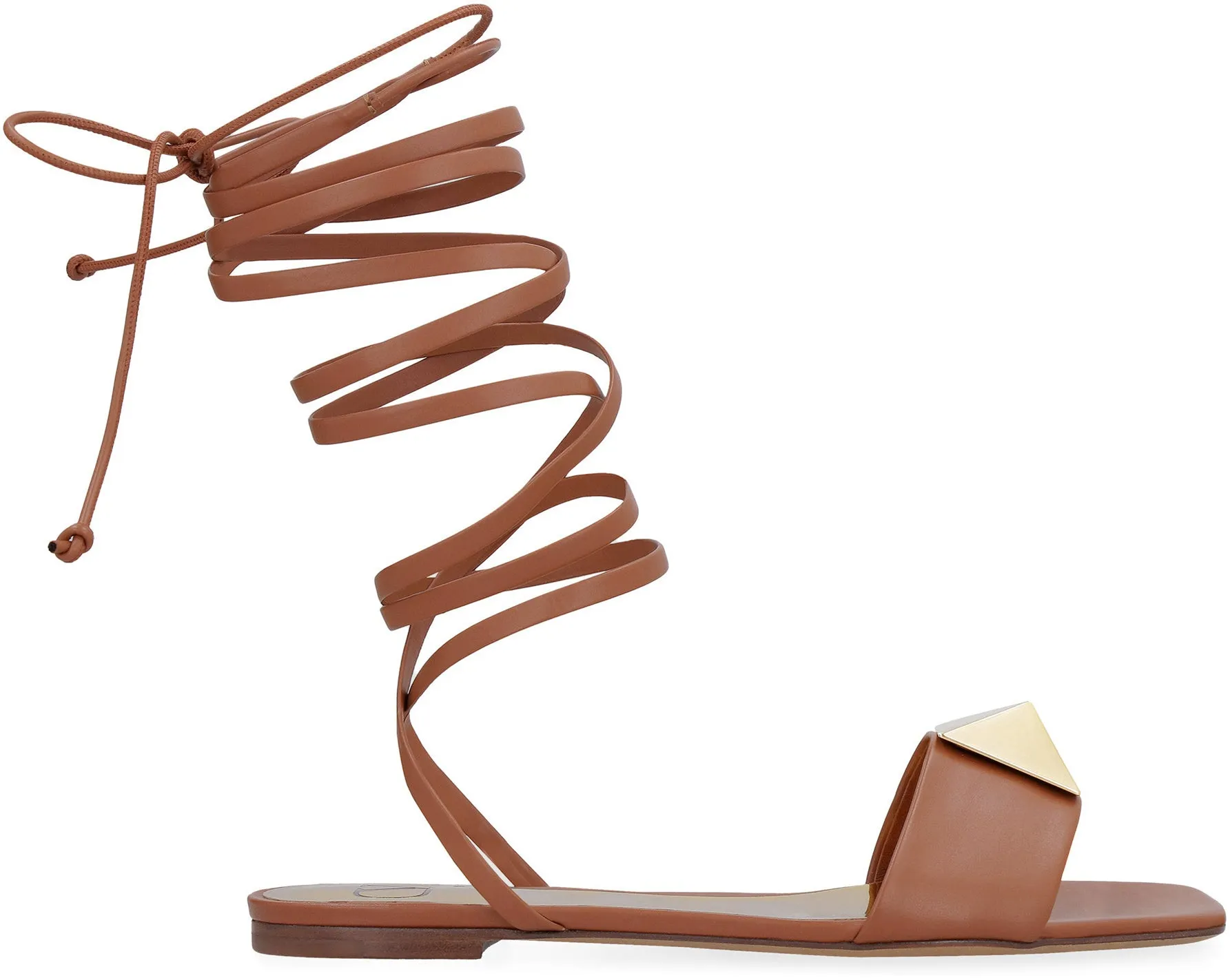 Valentino Garavani - One Stud leather flat sandals