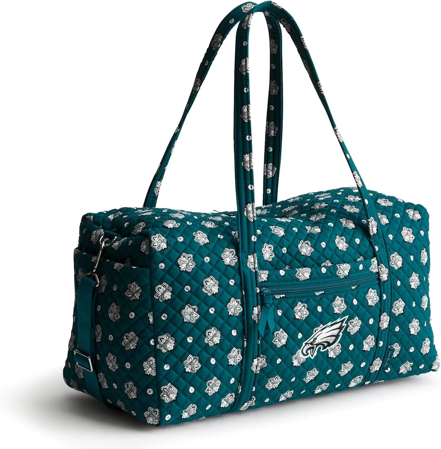 Vera Bradley Women's Cotton NFL Large Travel Duffel Bag (Multiple Teams Available)