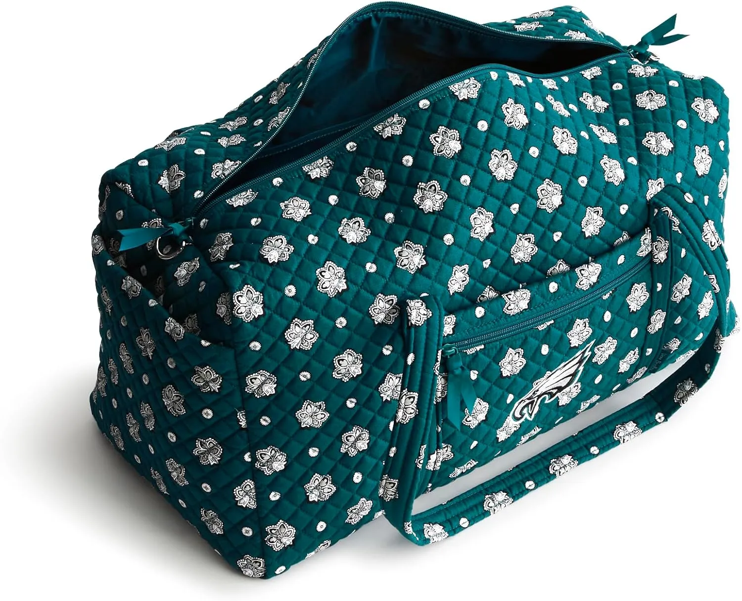 Vera Bradley Women's Cotton NFL Large Travel Duffel Bag (Multiple Teams Available)