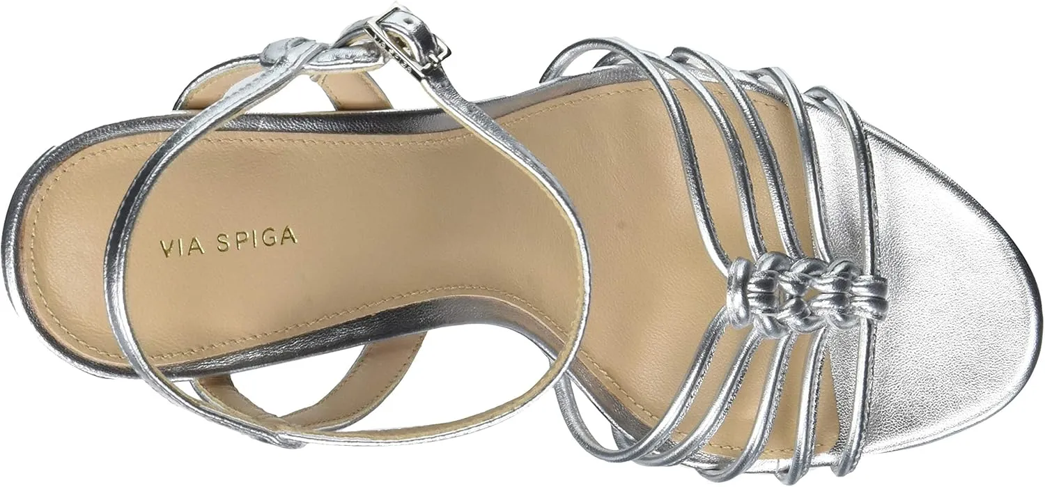 VIA SPIGA Women's V-Malka Dress Sandal Heeled