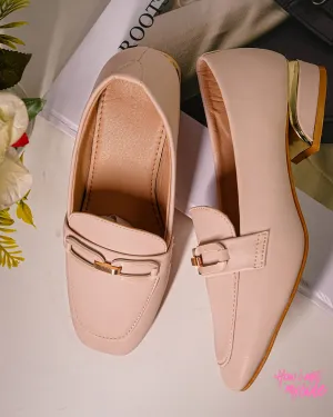 White Lady Square Toe Bellies