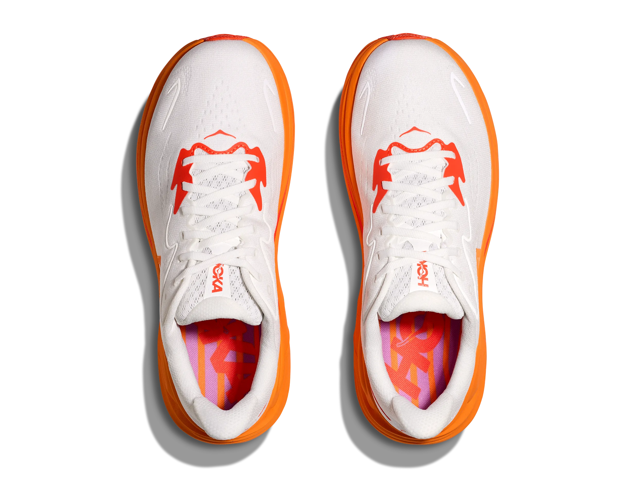 Women's Clifton 10 (FGZ - Frost/Orange Zest)