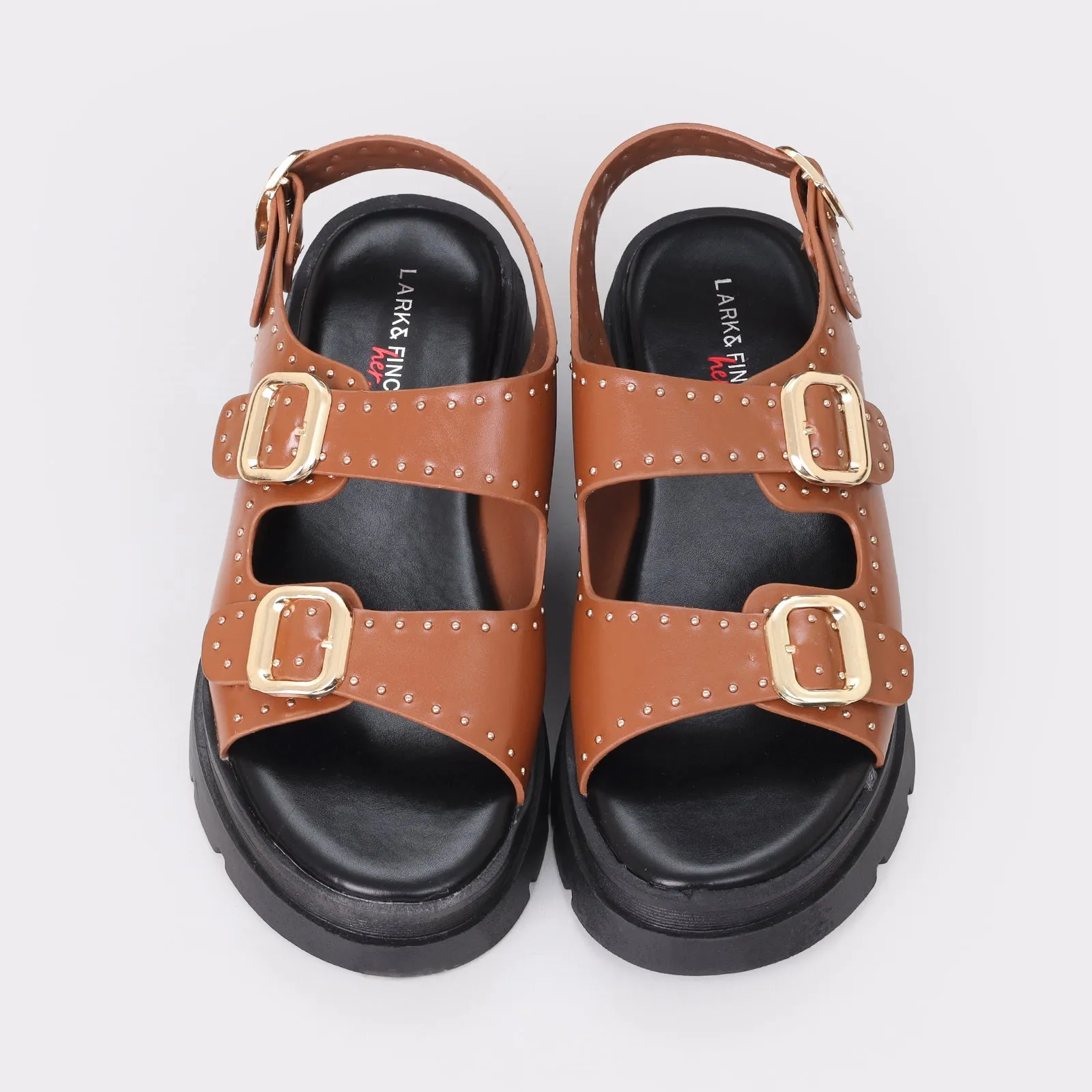 Women's Dual Buckled Sandals