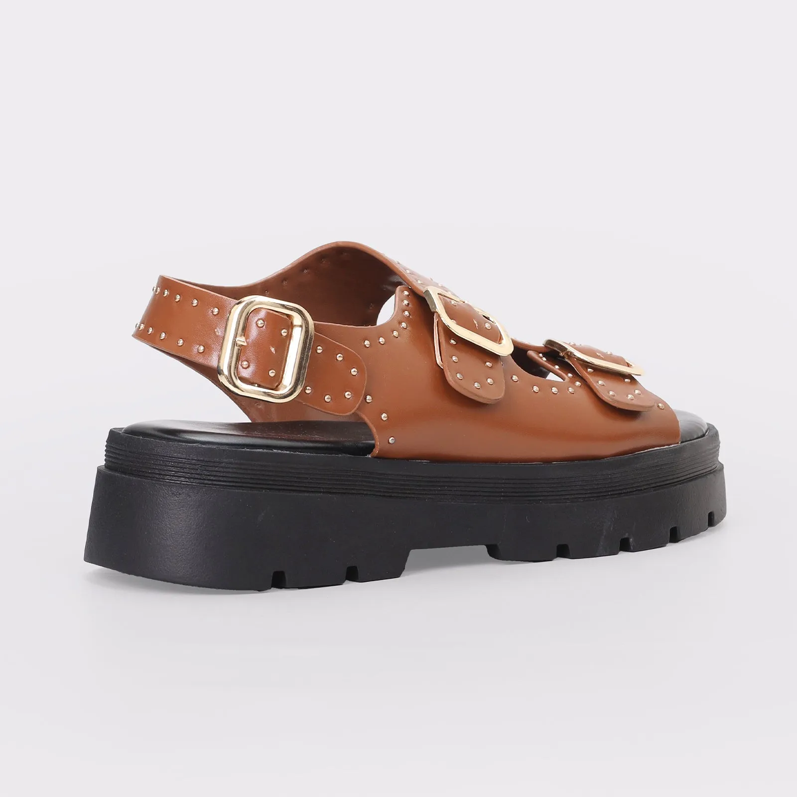 Women's Dual Buckled Sandals