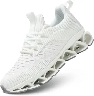 Womens Slip-ins Running Shoes Blade Tennis Walking Sneakers Comfortable Fashion Non Slip Work Sport Shoes Gym Trainers