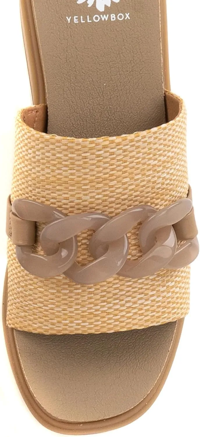 Yellow Box Women's Alora Wedge Sandal