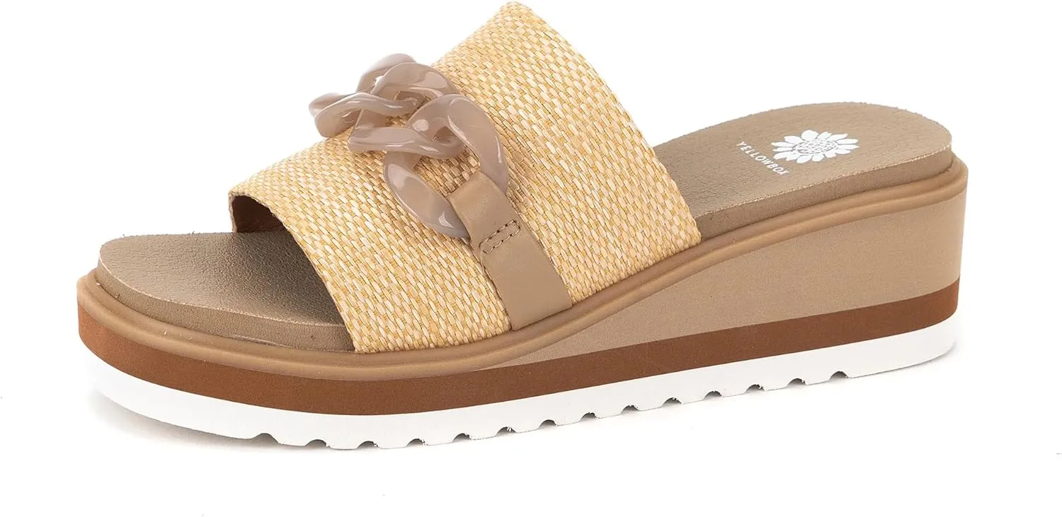 Yellow Box Women's Alora Wedge Sandal