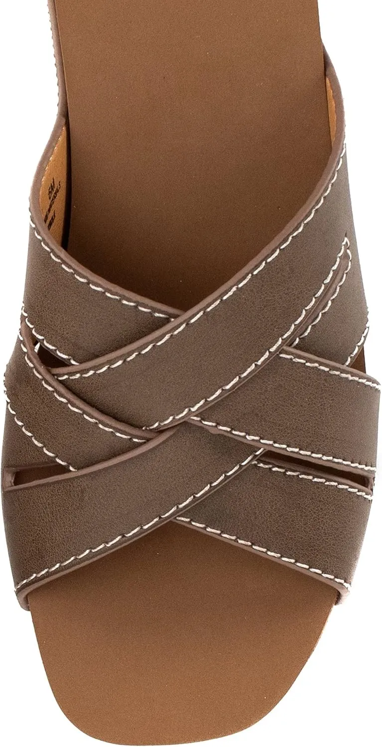 Yellow Box Women's Clever Wedge Sandal