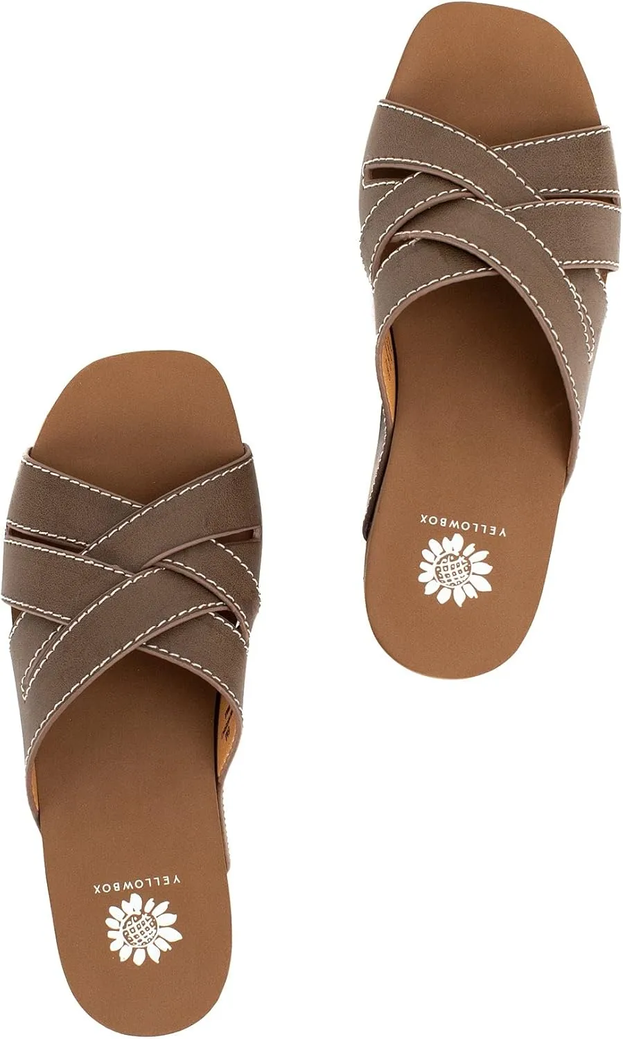 Yellow Box Women's Clever Wedge Sandal