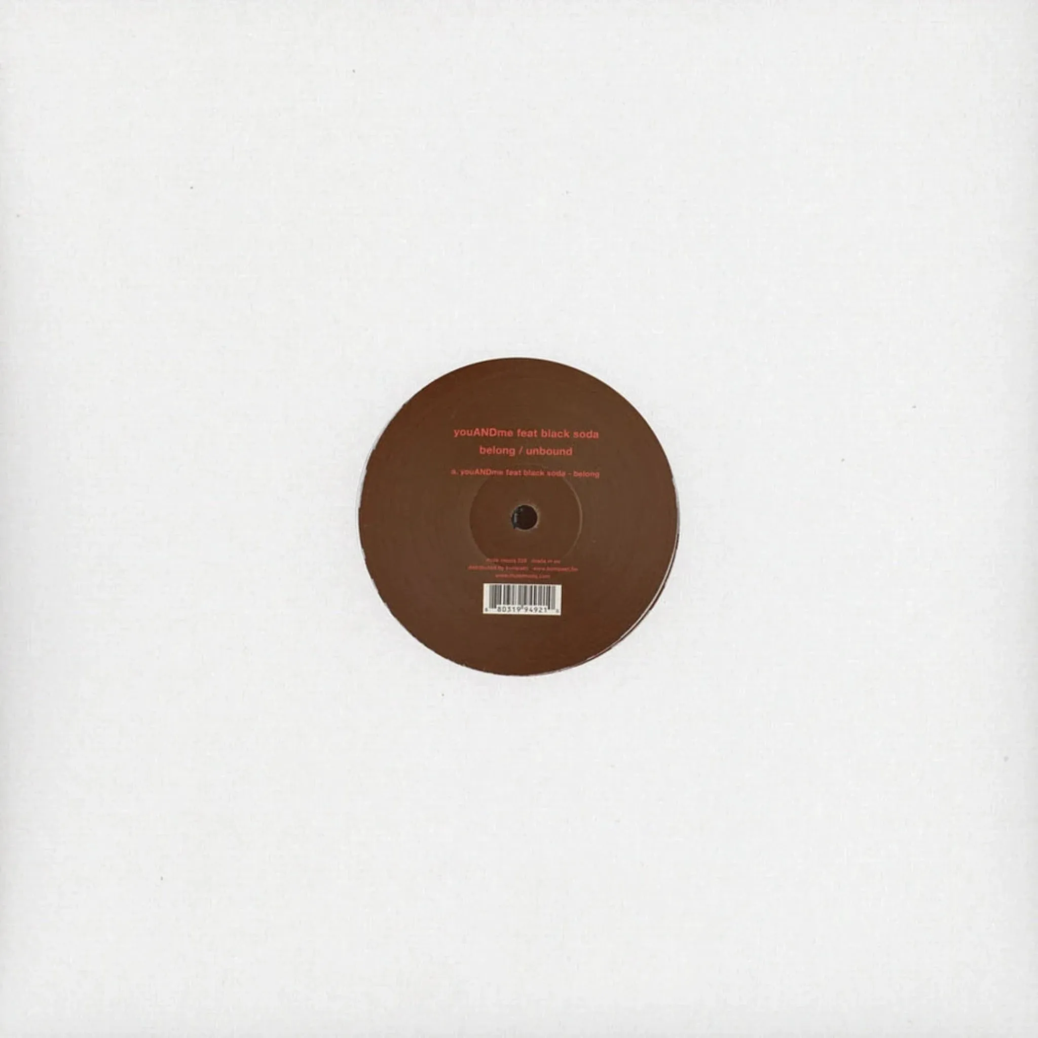 youANDme (Feat. Black Soda) - Belong I Mule Musiq (mule musiq 228)